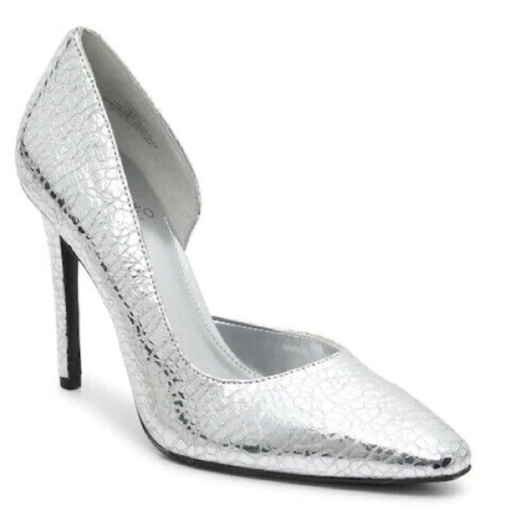 Vince Camuto Silver Heels